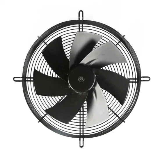 Ventilateur à flux axial de refroidissement industriel en métal à rotor externe sans balais 300 mm 230 V EC avec protège-doigts (ZL300E2B2)